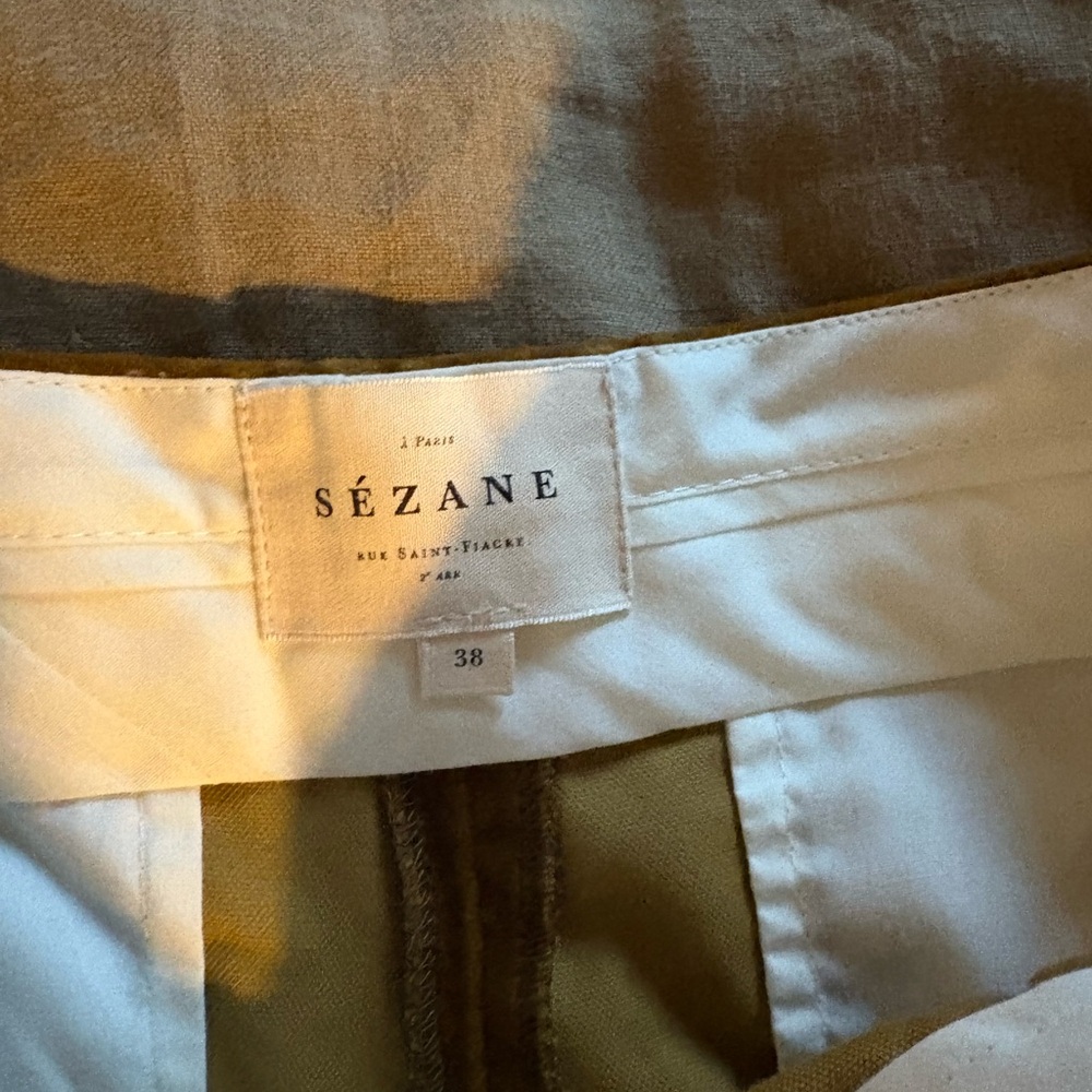 Elegant Gold Velvet Women's trousers - Picture 7 of 7